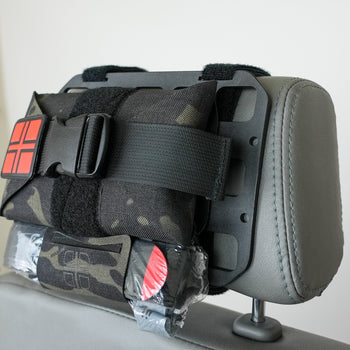 Vehicle Headrest Organizer - 8 X 6 RMP™ - Grey Man Tactical