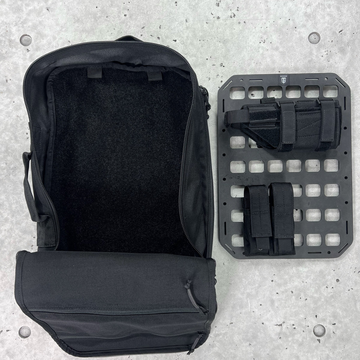 Concealed Carry Backpack Insert MOLLE Backpack Attachments