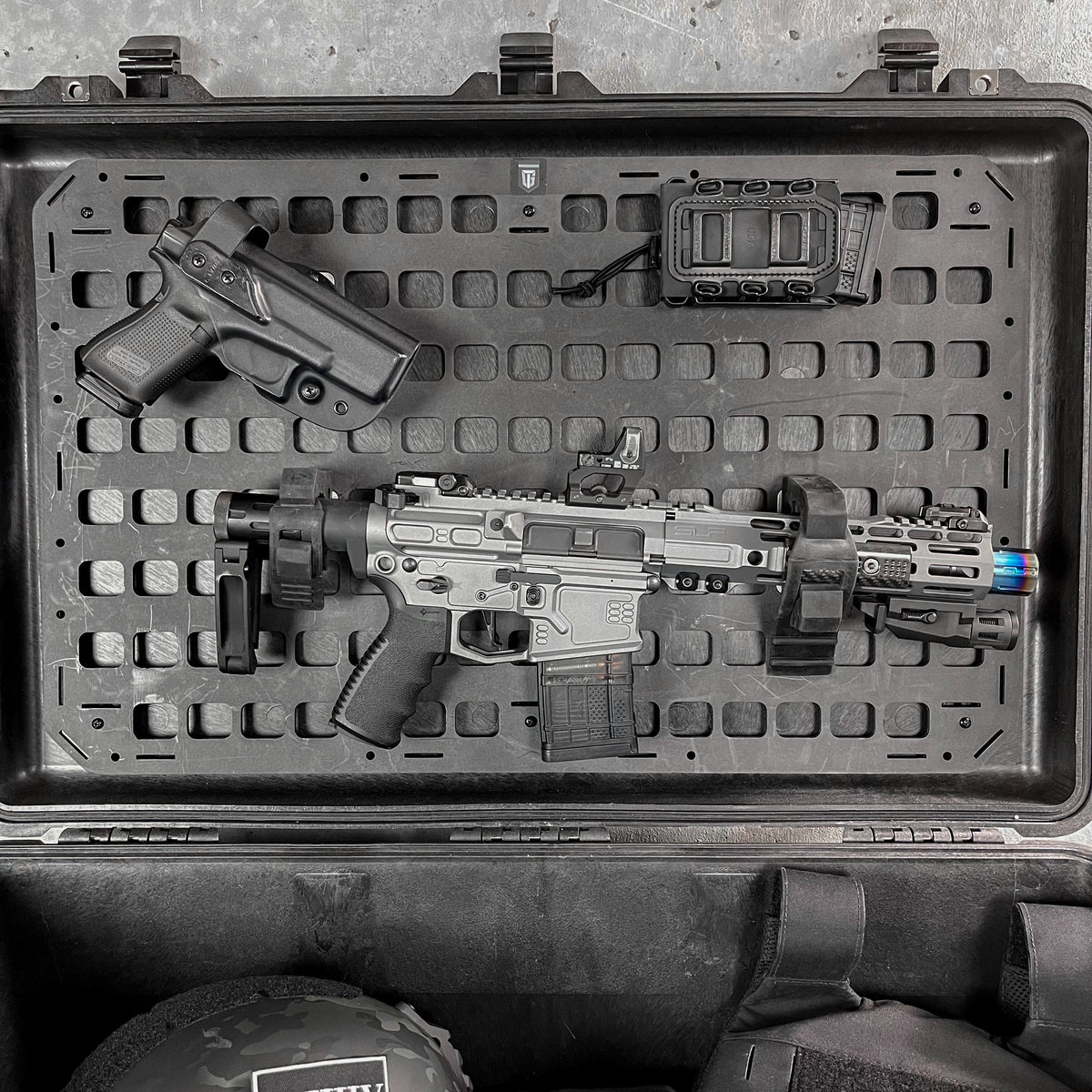 RMP Rifle Gun Case Organizer Pelican Case Organizer