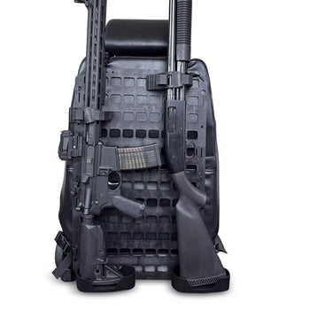 Vehicle Dual Firearm Rack - Buttstock Cup Kit + Rubber Clamp + 15.25 X 25 RMP™