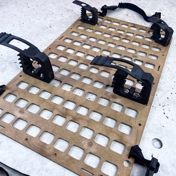 Vehicle Dual Firearm Rack - Rubber Clamps + 15.25 X 25 RMP™