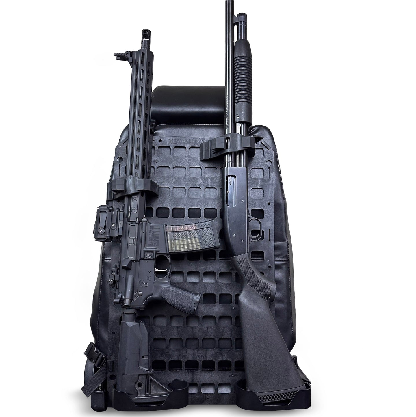 Vehicle Dual Firearm Rack - Buttstock Cup Kit + Rubber Clamp + 15.25 X 25 RMP™