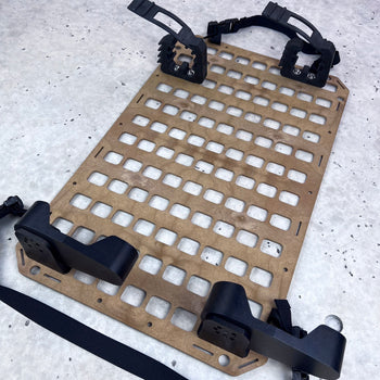 Vehicle Dual Firearm Rack - Buttstock Cup Kit + Rubber Clamp + 15.25 X 25 RMP™