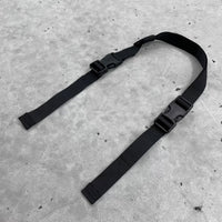 Buckle Loop-Around + D-Ring RMP Strap™ Black [Headrest]