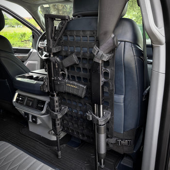 Vehicle Dual Firearm Rack - Rubber Clamps + 15.25 X 25 RMP™