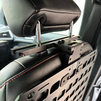 Vehicle Seat Back Organizer - 15.25 X 25 RMPX™ + RMP™ Headrest Mounting Clamp