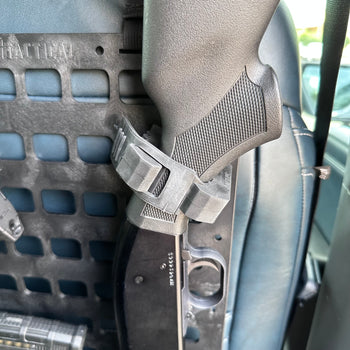 Vehicle Dual Firearm Rack - Rubber Clamps + 15.25 X 25 RMP™
