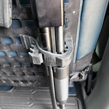 Vehicle Dual Firearm Rack - Rubber Clamps + 15.25 X 25 RMP™