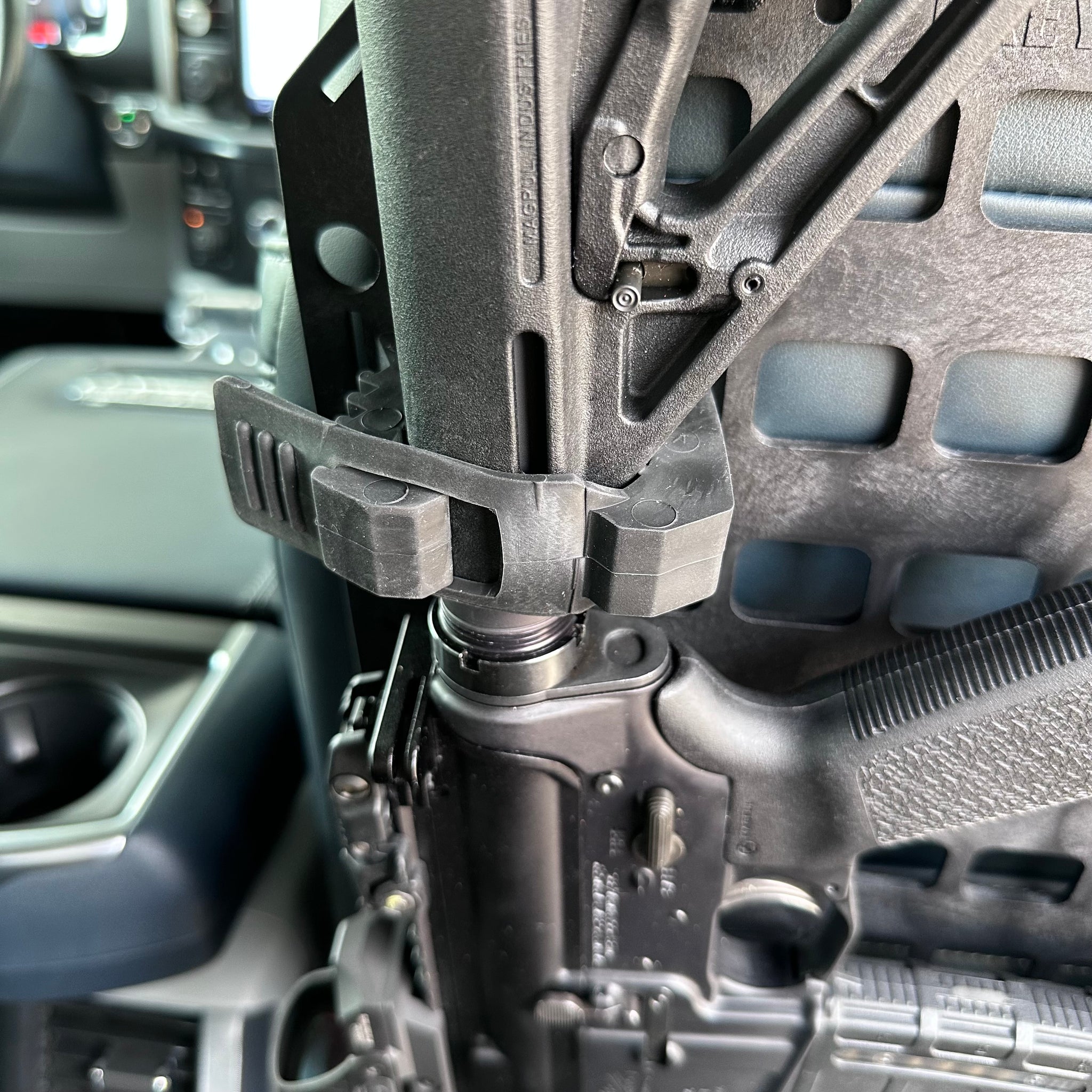 Vehicle Dual Firearm Rack - Rubber Clamps + 15.25 X 25 RMP™