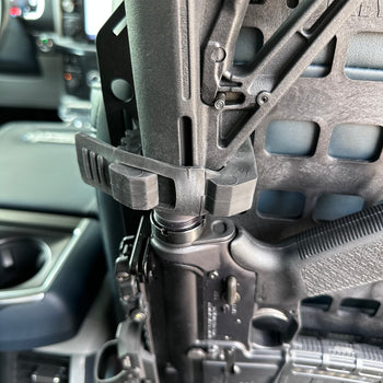 Vehicle Dual Firearm Rack - Rubber Clamps + 15.25 X 25 RMP™