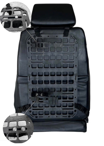 Vehicle Rifle Rack - Rubber Clamps + 12.25 X 21 RMP™ [Nut + Bolt]