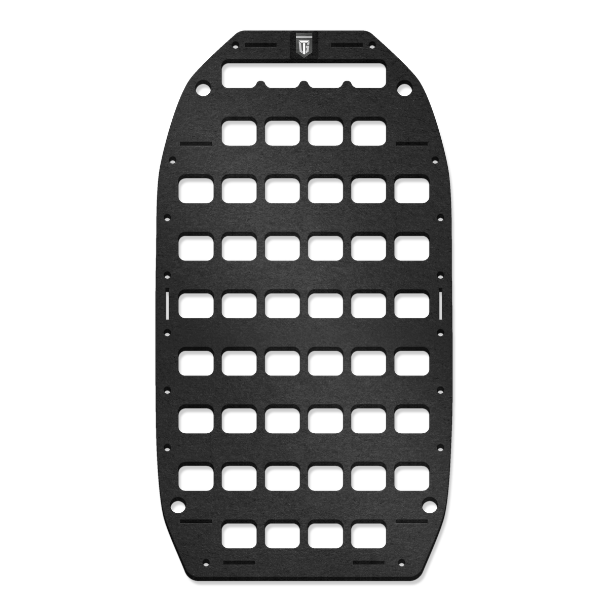 10.25 x 19 Rigid MOLLE Panel | Gun Rack for Truck & Bag