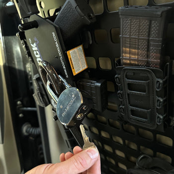 Scott Lock #305 - Vehicle Locking Rifle Rack - Scottlock™ - 15.25 X 25 RMPX™ Pack