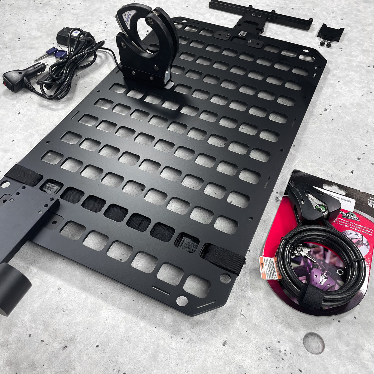 Locking Rifle Rack for Truck | Tactical Vehicle Gun Mount