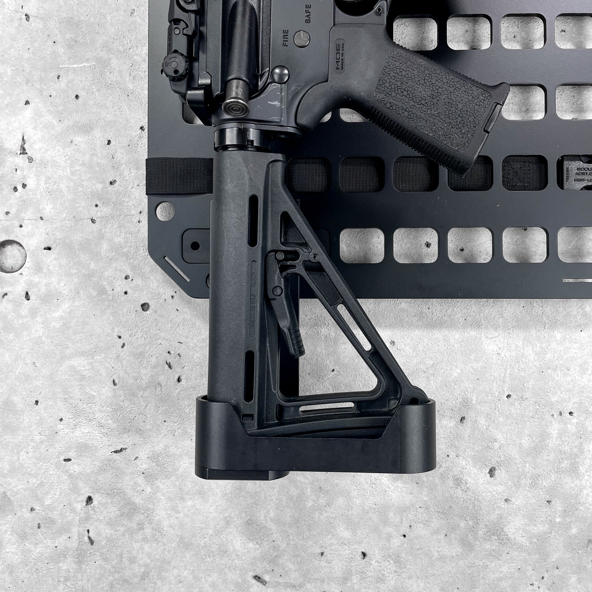 Locking Rifle Rack for Truck | Tactical Vehicle Gun Mount