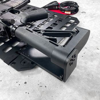 Locking Rifle Rack for Truck | Tactical Vehicle Gun Mount