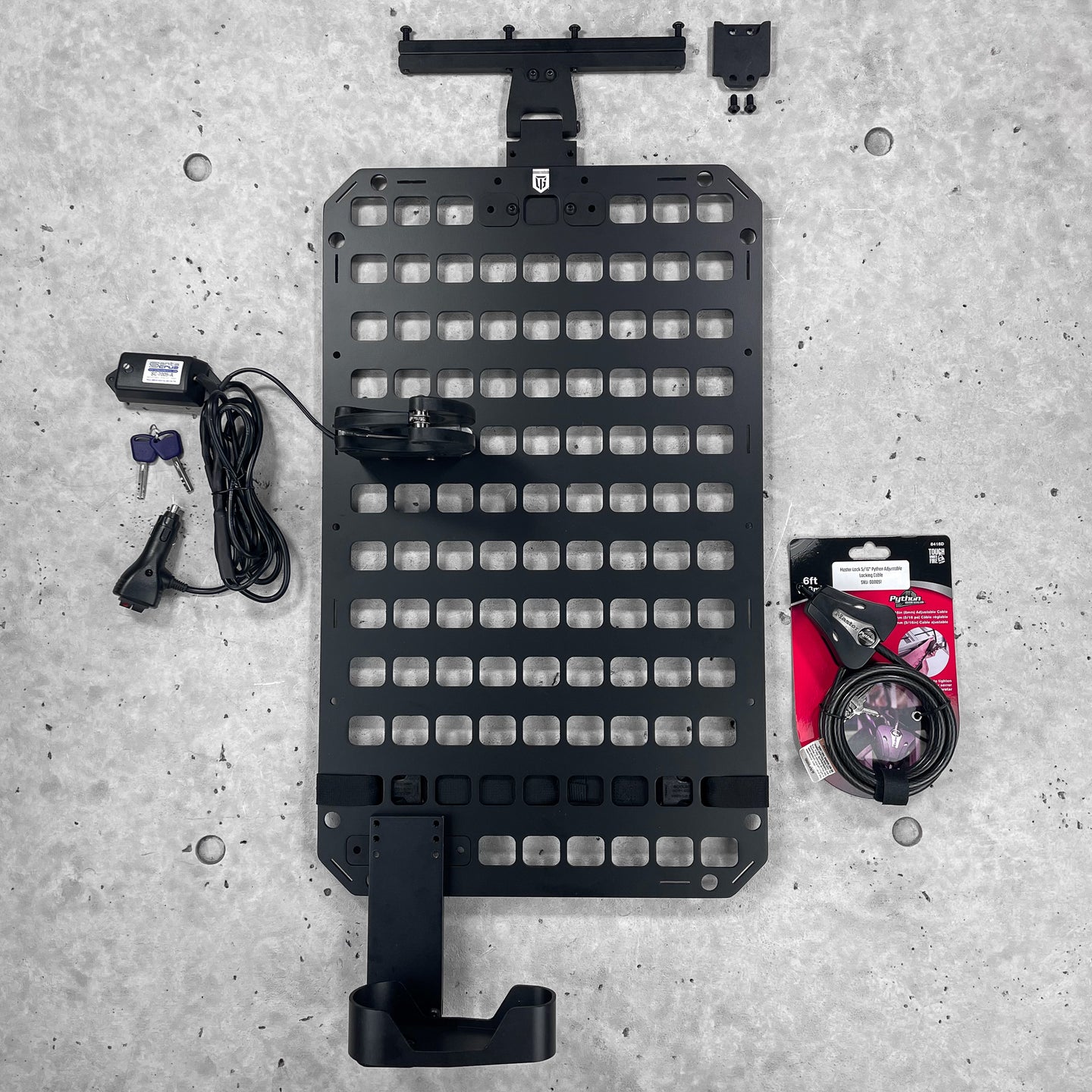 Vehicle Locking Rifle Rack - SC-6 Mount + 15.25 X 25 RMPX™