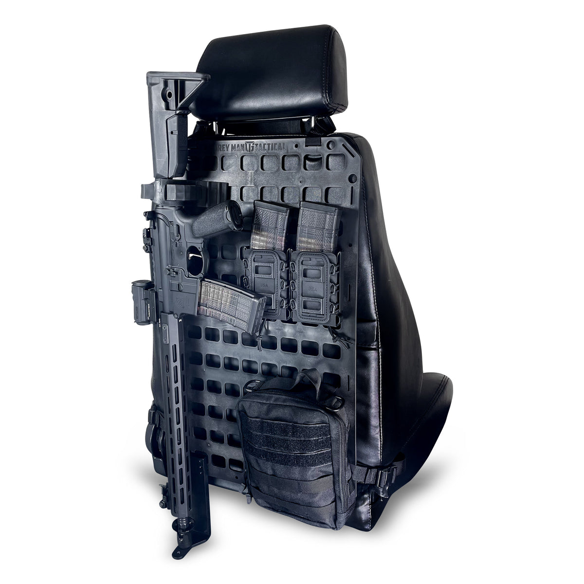 Rigid MOLLE Panel Truck Gun Rack | Truck Gun Storage System