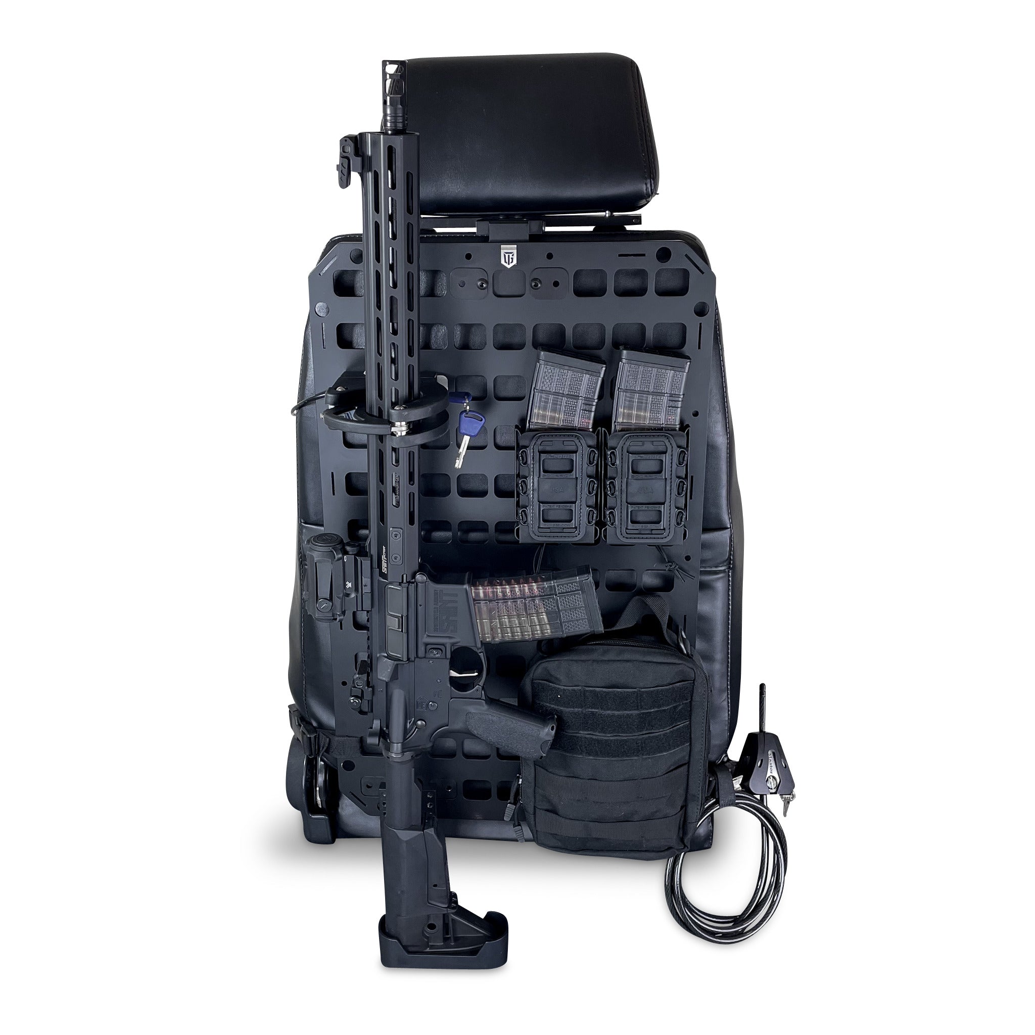 Machine Gun Car Rack Packages | Car Gun Rack, Backpack Insert, & Case Organizer