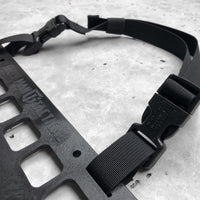 Buckle Loop-Around + D-Ring RMP Strap™ Black [Headrest]
