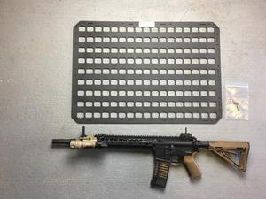 Rifle Mount with panel for trucks and safes