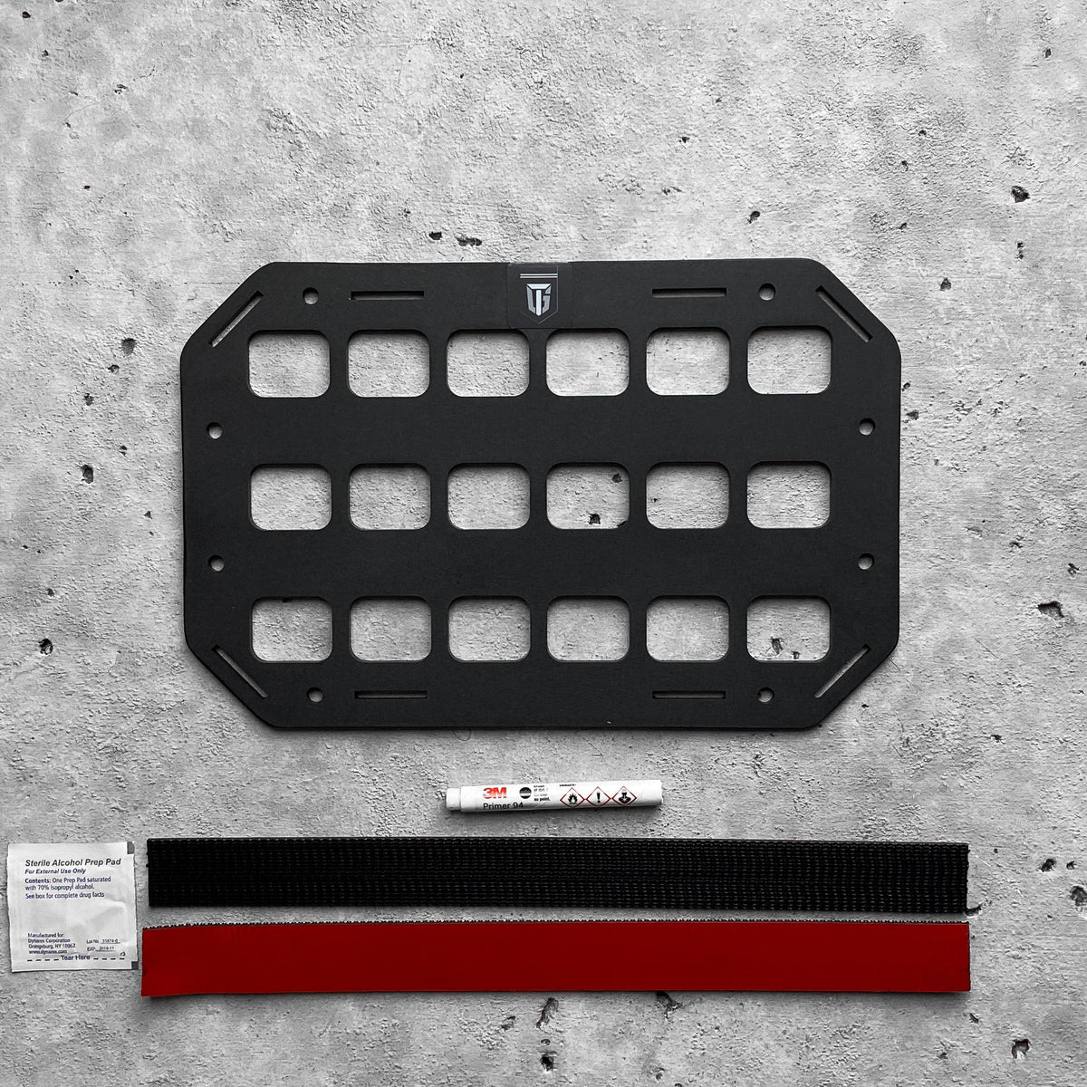 10.75 X 7 Rigid MOLLE Panel | Console, Door, & Dash Rack